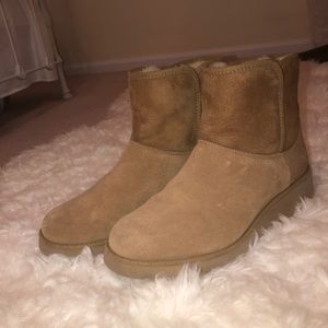UGG Chestnut Kristin Wedge Mini Boot